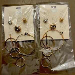 Mia collection earrings set
